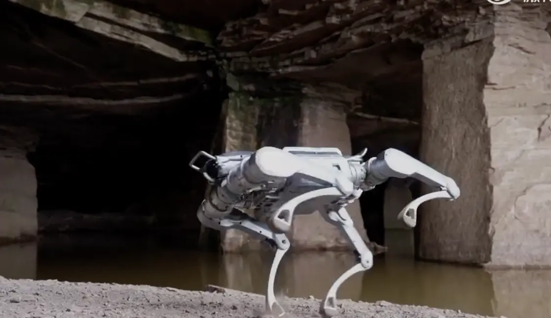 宇樹發(fā)布新款四足機(jī)器狗：重約37Kg，能越野和負(fù)重爬山