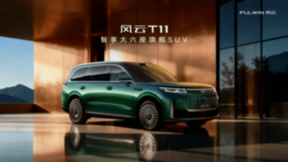 智享大六座旗艦SUV風(fēng)云T11全球上市,限時(shí)搶鮮價(jià)17.99-23.99萬元