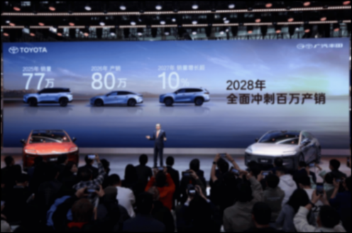 油電同強,廣汽豐田2028沖擊百萬輛