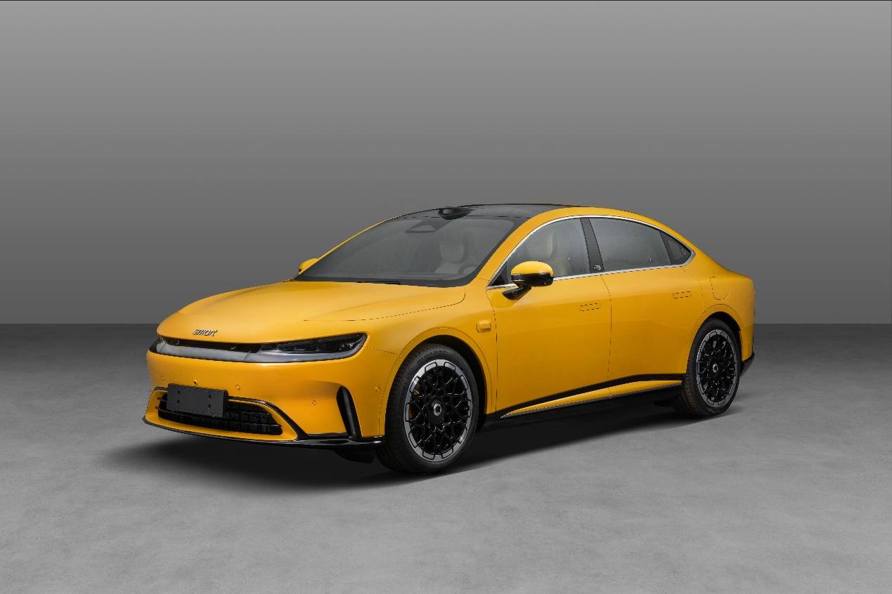 smart精靈6號亮相工信部,定位豪華掀背轎車,綜合續航超1800公里