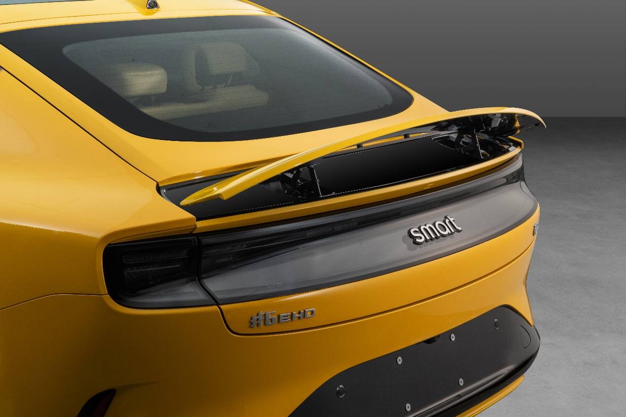 smart精靈6號亮相工信部,定位豪華掀背轎車,綜合續航超1800公里