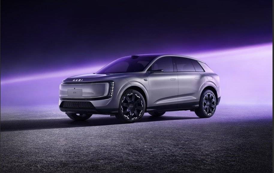AUDI E SUV概念車愿景加速落地:AUDI品牌公布其第二款車型E7X外觀設(shè)計(jì)